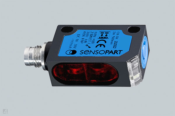 Produktaufkleber Sensortechnik productinformation sensor technology