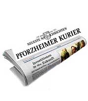 Tagespresse Pfrozheimer Kurier