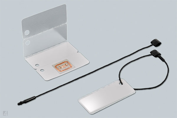 WrapTag als RFID-Etikett mit Transponder