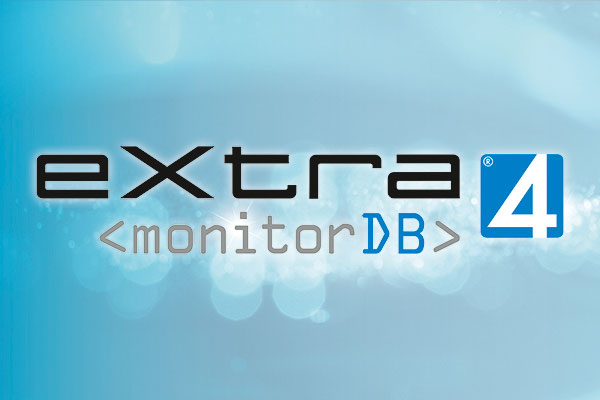 Logo-Screen für Software <eXtra4 monitorDB>