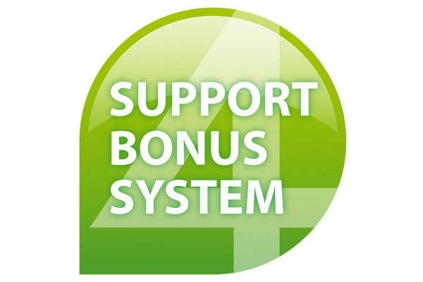 support bonus-system at eXtra4 Labelling Systems